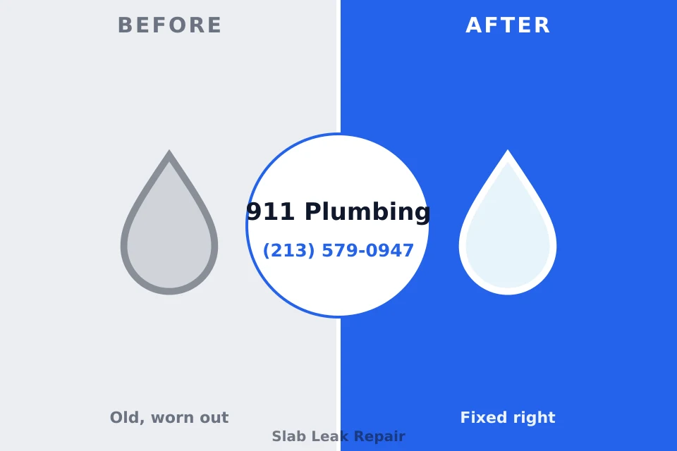 Before and after: plumbing company Wardsville, MO